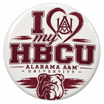 3 inch Buttons- AAMU Bulldogs