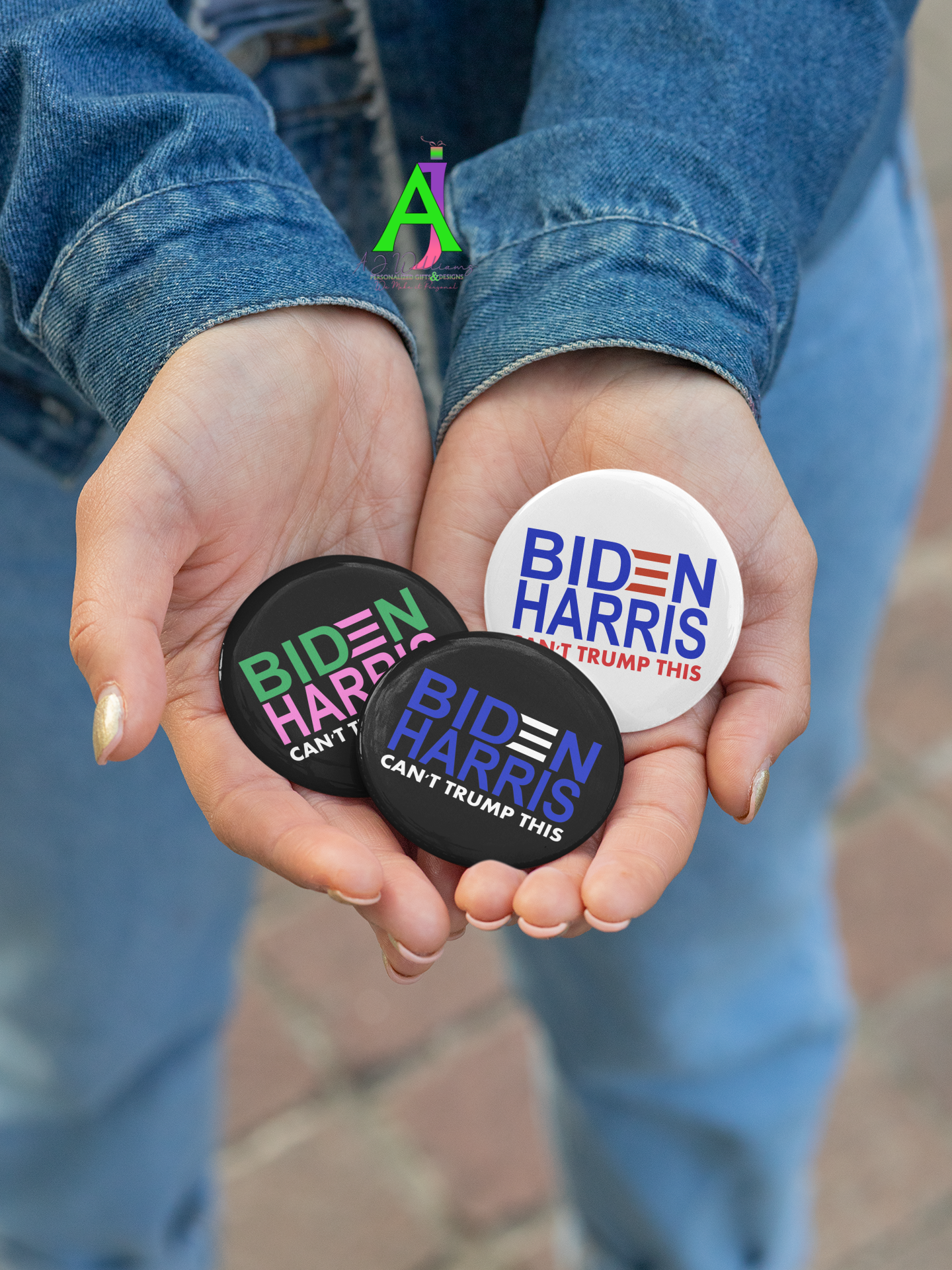 2020 Biden Harris Buttons