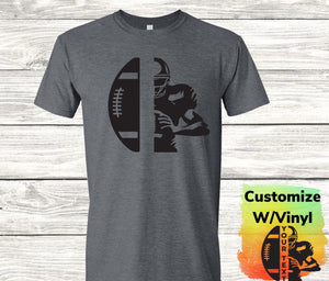 Personalized Football Tee