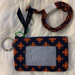 Auburn University Tigers Vera Bradley Zip ID Case with Lanyard