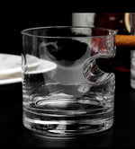 Personalized Whiskey Cigar Glass