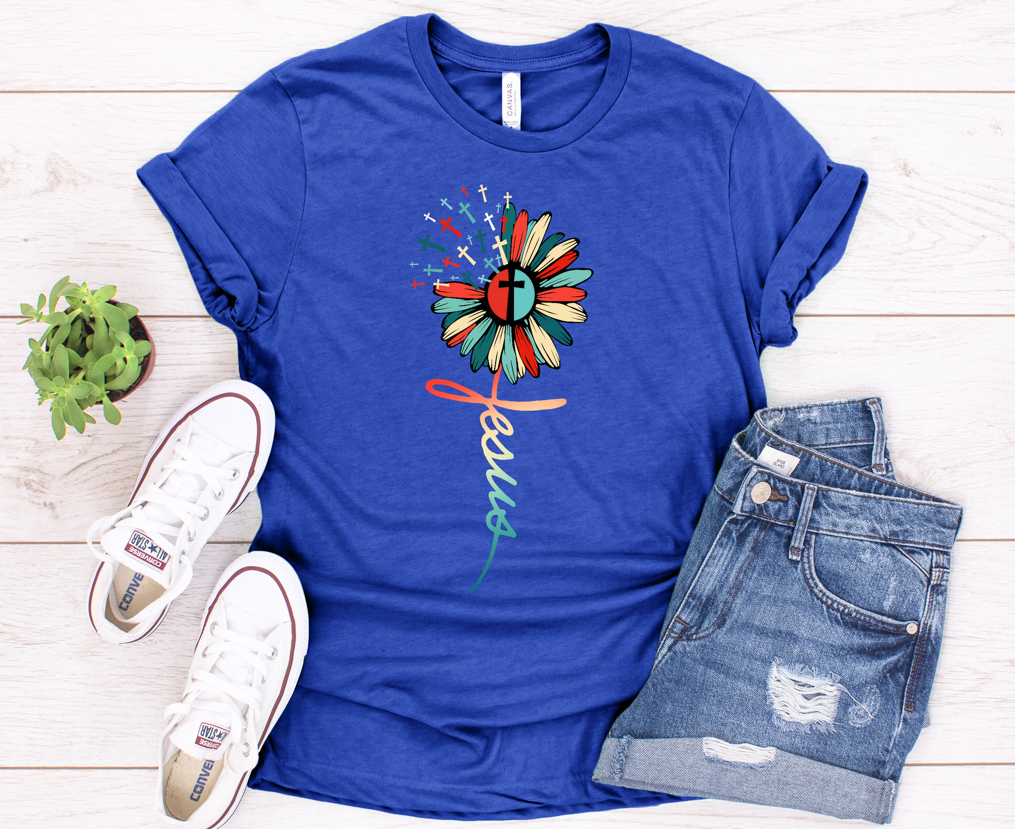 Jesus Sunflower Tee