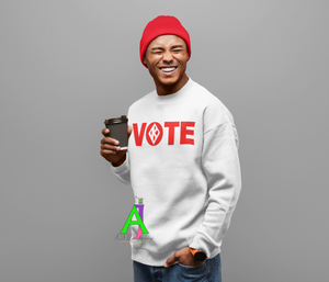 Vote Sweatshirt -Fraternity Inspired