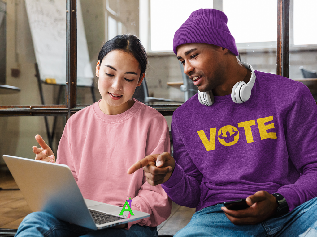 Vote Sweatshirt -Fraternity Inspired