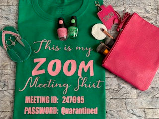 Zoom Meetings Soft Tee 24/7- Not 9-5