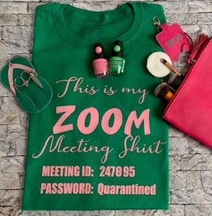 Zoom Meetings Soft Tee 24/7- Not 9-5