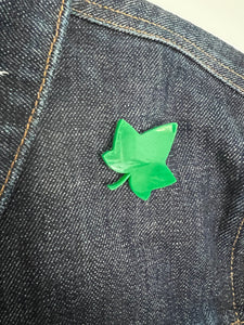 Ivy Leaf Lapel Pin