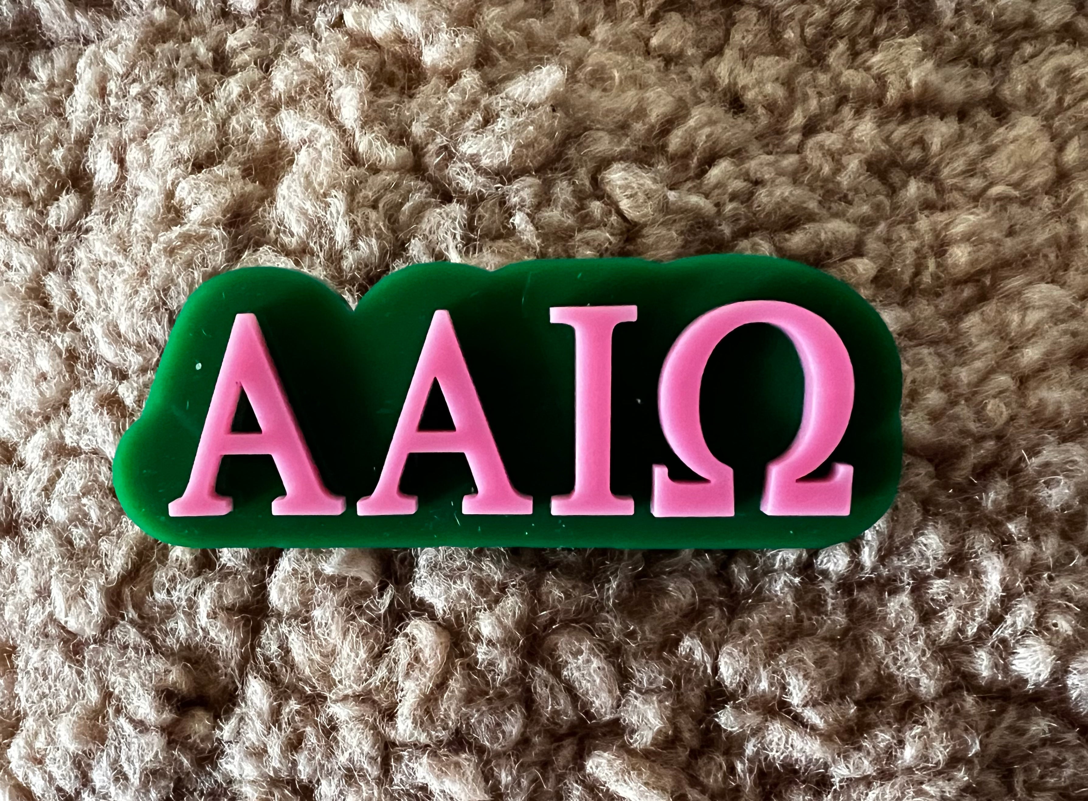 Sorors' and Chapter Acrylic Pins