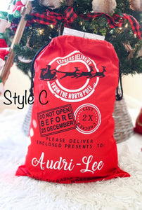Oversized Santa Sacks