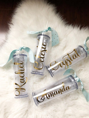 Personalized Skinny Tall Tumblers
