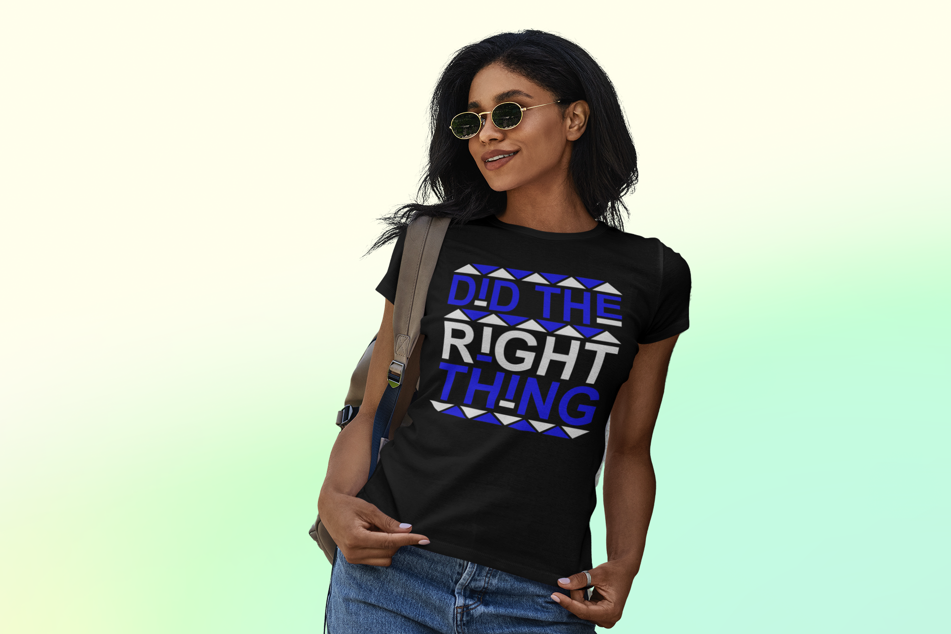 Did The Right Thing Sorority Inspired Tee
